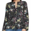 Outlet 👏 BCBGMAXAZRIA 👩 Womens Woven Printed Blouse ⭐