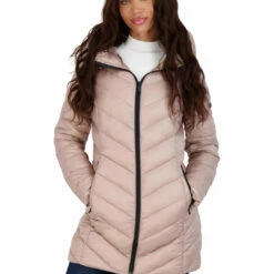 Best deal 🔔 BCBGMAXAZRIA 👩 Womens Metallic Fitted Puffer Jacket 🔔