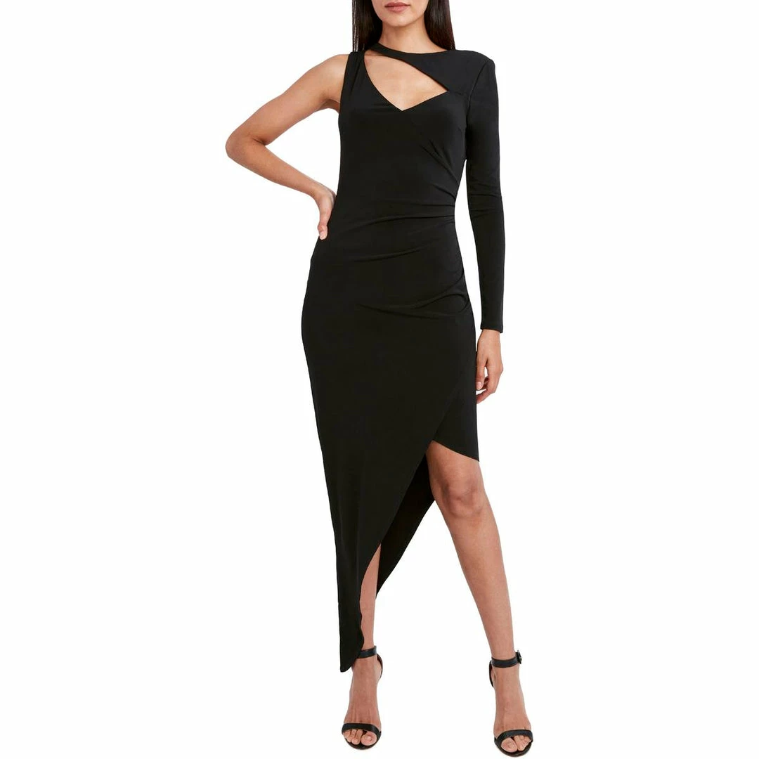 Flash Sale ๐ BCBGMAXAZRIA ๐ฉ Womens Asymmetrical Cut-Out Sheath ๐ Dress โค๏ธ 6 Flash Sale ๐ BCBGMAXAZRIA ๐ฉ Womens Asymmetrical Cut-Out Sheath ๐ Dress โค๏ธ - Image 4