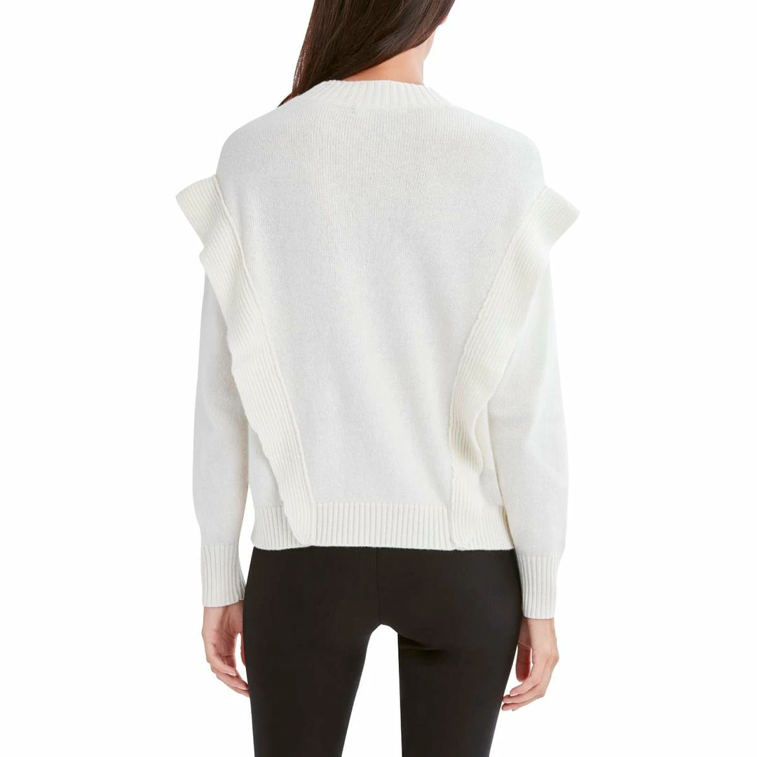 Brand new 🎉 BCBGMAXAZRIA 👩 Womens Merino Wool Blend Ribbed Trim Pullover Sweater ❤️ 4 Brand new 🎉 BCBGMAXAZRIA 👩 Womens Merino Wool Blend Ribbed Trim Pullover Sweater ❤️ - Image 2