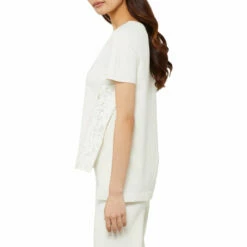 Deals 👏 BCBGMAXAZRIA 👩 Womens Lace Trim Side Slit Top 🛒 -Bcbgmaxazria Sales Store 15fd78eb03054c72b582c6c5a66fbe7c b98d3c0e f7e7 45cf 84fd e2a674673c77 1080x