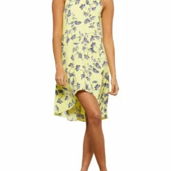 Deals 🌟 BCBGMAXAZRIA 👩 Womens Sundress Short Halter 👗 Dress ✔️