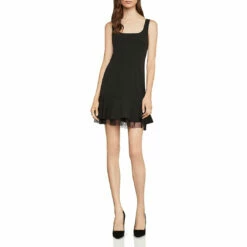 Cheapest ๐ BCBGMAXAZRIA ๐ฉ Womens Lace Trim Mini Cocktail ๐ Dress ๐