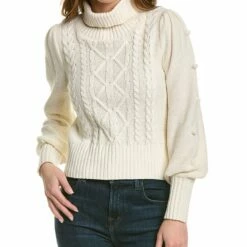 Discount ✔️ BCBGMAXAZRIA Turtleneck Sweater for 👩 women 🥰