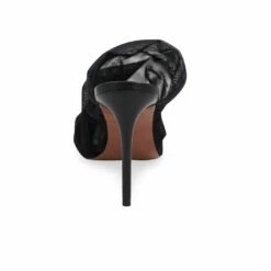 Best Sale 👍 BCBGMaxazria SARANI BLACK RUCHED MESH HEEL MULE for 👩 women ✔️ -Bcbgmaxazria Sales Store 1995c88b602240c69123a08754a955de 1080x