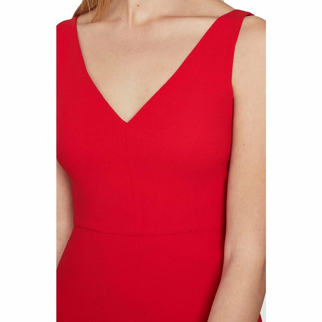 Hot Sale 😀 BCBGMAXAZRIA 👩 Womens Asymmetric Double V Mini 👗 Dress 😀 7 Hot Sale 😀 BCBGMAXAZRIA 👩 Womens Asymmetric Double V Mini 👗 Dress 😀 - Image 5