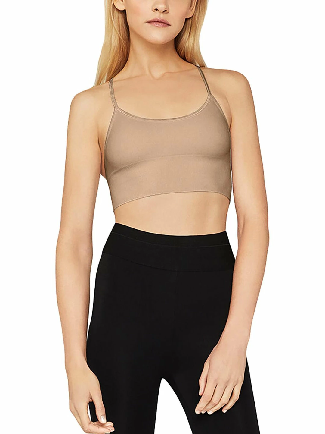 Promo ✨ BCBGMAXAZRIA Tammi 👩 Womens Spaghetti Strap Racer Back Sports Bra 🎉 3 Promo ✨ BCBGMAXAZRIA Tammi 👩 Womens Spaghetti Strap Racer Back Sports Bra 🎉
