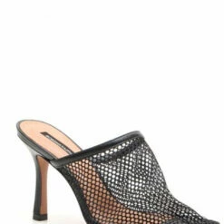 Deals ✔️ BCBGMaxazria ANITA BLACK MESH HEEL for 👩 women 🔥