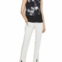 Coupon 🔥 BCBGMAXAZRIA 👩 Womens Floral Layered Blouse ❤️