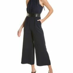 Best deal ⌛ BCBGMAXAZRIA Halter Jumpsuit for 👩 women 🔥