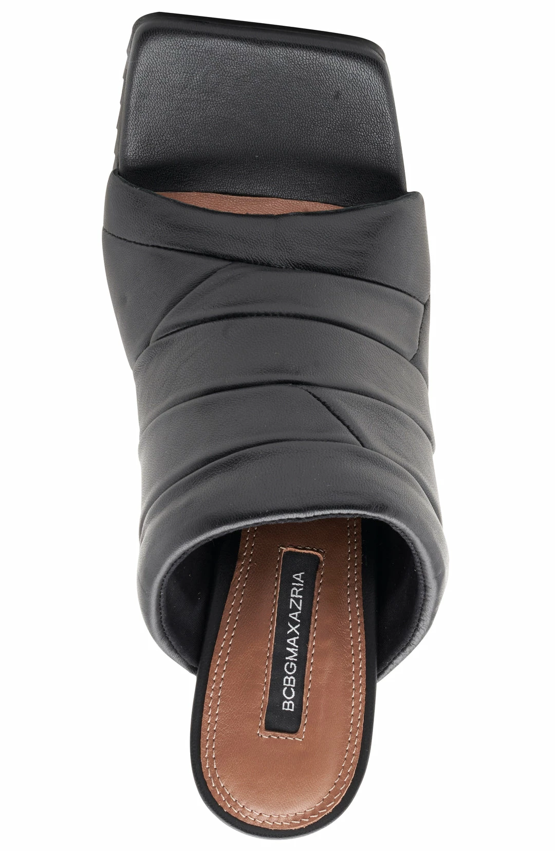 Wholesale 🎉 BCBGMaxazria PALIS BLACK LEATHER HIGH HEEL MULE for 👩 women 🤩 7 Wholesale 🎉 BCBGMaxazria PALIS BLACK LEATHER HIGH HEEL MULE for 👩 women 🤩 - Image 5