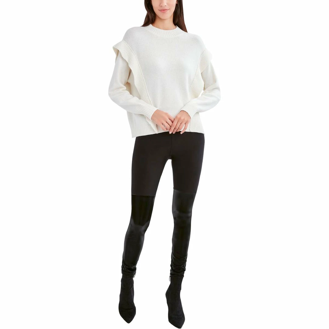 Brand new 🎉 BCBGMAXAZRIA 👩 Womens Merino Wool Blend Ribbed Trim Pullover Sweater ❤️ 6 Brand new 🎉 BCBGMAXAZRIA 👩 Womens Merino Wool Blend Ribbed Trim Pullover Sweater ❤️ - Image 4