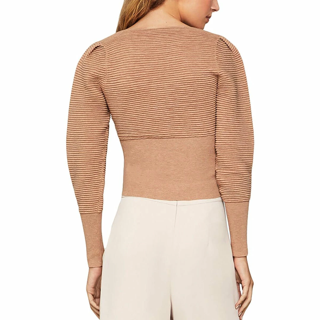 Best Pirce 🛒 BCBGMAXAZRIA 👩 Womens Ribbed Cropped Pullover Sweater 😀 4 Best Pirce 🛒 BCBGMAXAZRIA 👩 Womens Ribbed Cropped Pullover Sweater 😀 - Image 2