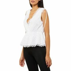 Best deal 😉 BCBGMAXAZRIA 👩 Womens Eyelet Sleeveless Tank Top 🤩 -Bcbgmaxazria Sales Store 34bdb2f411914a818ff6cf98998a76c3 1080x