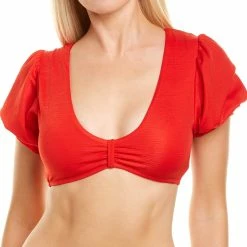 Cheap ⭐ BCBGMAXAZRIA Poof Sleeve Top for 👩 women 🔥