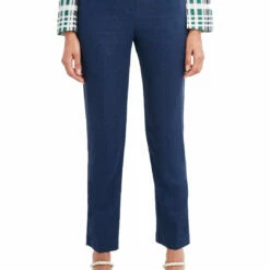 Best deal ⭐ BCBGMAXAZRIA 👩 Womens Linen Blend Tapered Pants 😀