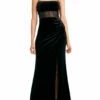 Buy ❤️ BCBGMAXAZRIA Kai 👩 Womens Velvet Sleeveless Evening 👗 Dress ⌛