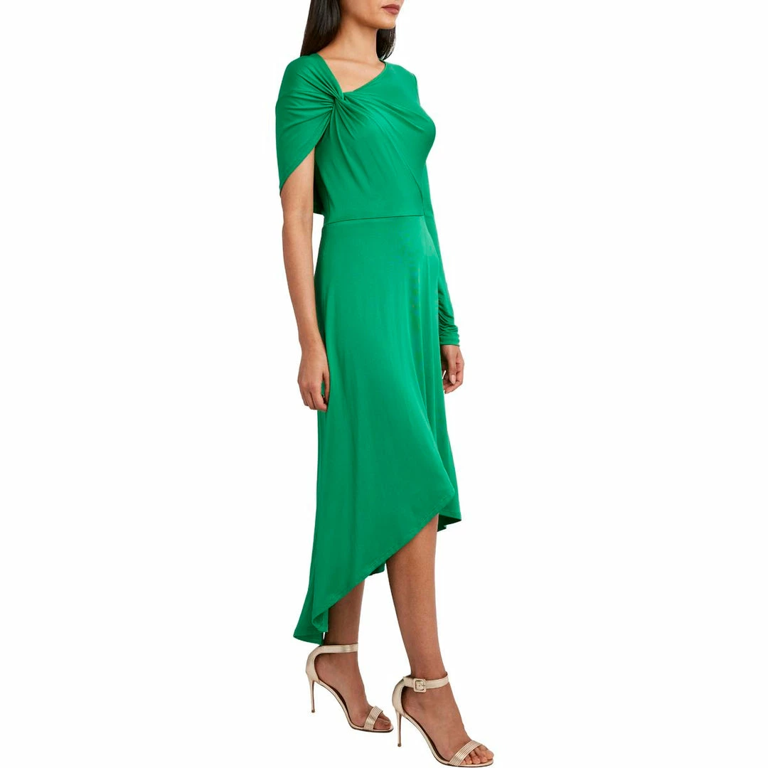 Coupon ⌛ BCBGMAXAZRIA 👩 Womens Asymmetrical Neck Hi-Low Sheath 👗 Dress 😀 4 Coupon ⌛ BCBGMAXAZRIA 👩 Womens Asymmetrical Neck Hi-Low Sheath 👗 Dress 😀 - Image 2