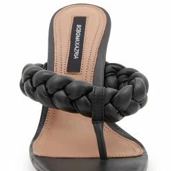 Outlet 😀 BCBGMaxazria BELLA BLACK LEATHER BRAIDED 🩴 SANDAL HEEL for 👩 women 🥰 -Bcbgmaxazria Sales Store 393ecb05307d4727bdb7d3cb2e73f49b 1080x