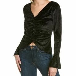 New 👍 BCBGMAXAZRIA Ruched Top for 👩 women 💯