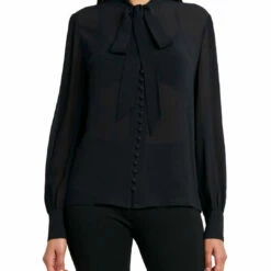 Top 10 🔥 BCBGMAXAZRIA 👩 Womens V-Neck Office Button-Down Top 👍