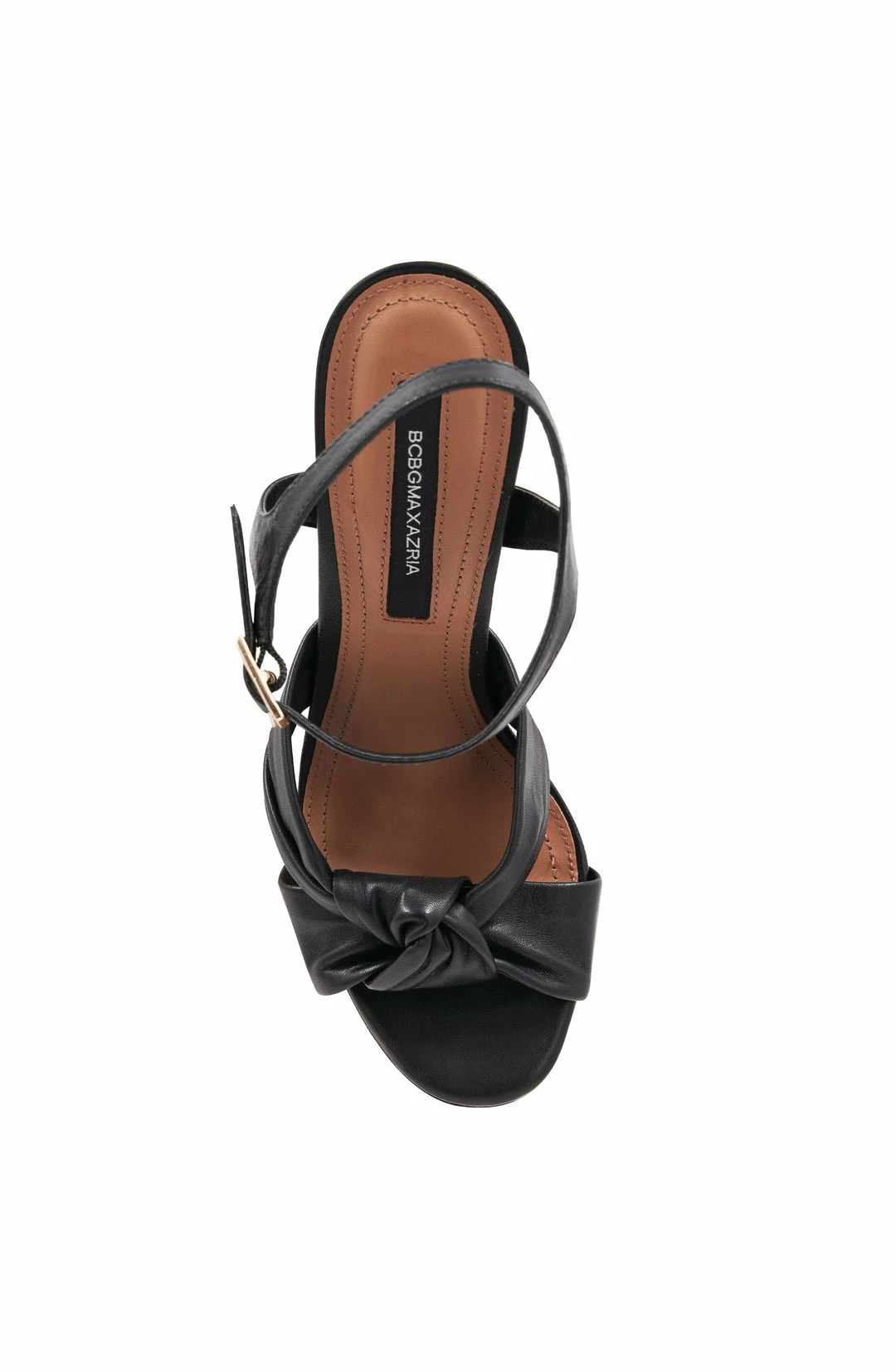 Best Sale ✨ BCBGMaxazria KALEESI BLACK LEATHER KNOTTED PLATFORM HEEL for 👩 women ⭐ 7 Best Sale ✨ BCBGMaxazria KALEESI BLACK LEATHER KNOTTED PLATFORM HEEL for 👩 women ⭐ - Image 5