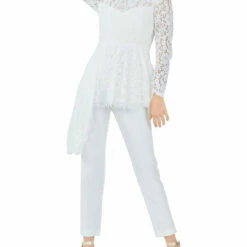 Brand new 👍 BCBGMAXAZRIA 👩 Womens Crochet 👗 Dressy Jumpsuit 🧨