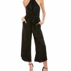 Budget 🛒 BCBGMAXAZRIA Fil Coupe Jumpsuit for 👩 women 😀