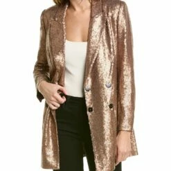 Best Sale 👏 BCBGMAXAZRIA Sequin Blazer for 👩 women 🌟