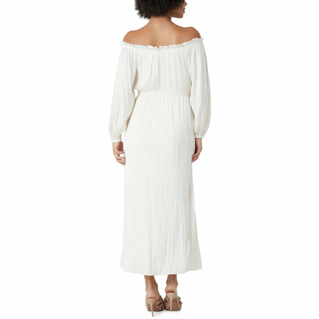 Brand new 🎁 BCBGMAXAZRIA 👩 Womens Ruffled Off The Shoulder Maxi 👗 Dress 🎉 5 Brand new 🎁 BCBGMAXAZRIA 👩 Womens Ruffled Off The Shoulder Maxi 👗 Dress 🎉 - Image 3