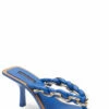 Best Sale 🔥 BCBGMaxazria MISTIA BLUE LEATHER BRAIDED CHAIN 🩴 SANDAL HEEL for 👩 women ❤️ -Bcbgmaxazria Sales Store 5fbd9c28b66f4c988c171cba9eace03f 1080x