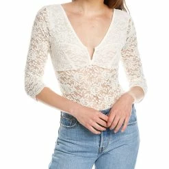 Hot Sale 🔔 BCBGMAXAZRIA Lace Bodysuit for 👩 women ⌛