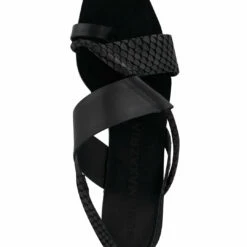 Hot Sale 💯 BCBGMaxazria MARLIN BLACK LEATHER FLAT 🩴 SANDAL for 👩 women ❤️ -Bcbgmaxazria Sales Store 67782a7212df45299171f3bfd6a416d9 1080x