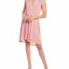 Flash Sale 🤩 BCBGMAXAZRIA Surplice Mini 👗 Dress for 👩 women 🌟