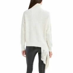 Hot Sale 🔥 BCBGMAXAZRIA 👩 Womens Ribbed Knit Fringe Turtleneck Sweater 🧨 -Bcbgmaxazria Sales Store 710bfe6c6b774fe4bac80ee25c3cecf7 2255f954 85f1 4c6f b5f6 5d1bd959310c 1080x