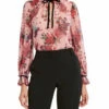 New 🧨 BCBGMAXAZRIA 👩 Womens Ruffled Floral Blouse 🔔 -Bcbgmaxazria Sales Store 773e4a10531e4c8191b346a531e0a475 b021db46 d477 438f 8077 b76d0b45cc51 1080x