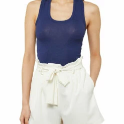 Cheapest 🤩 BCBGMAXAZRIA 👩 Womens High Waist Tie Belt Casual Shorts 👍