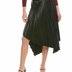Deals 🎁 BCBGMAXAZRIA Pleated Midi 👗 Skirt for 👩 women 😍