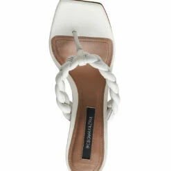 Best Pirce 👍 BCBGMaxazria BELLA OPTIC WHITE LEATHER BRAIDED 🩴 SANDAL HEEL for 👩 women 🛒 -Bcbgmaxazria Sales Store 7a2f561bfea14cf69131161846c3ff61 a23d47a5 2320 46bd 8d2e ff5d26e56f2e 1080x