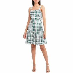 Cheap ❤️ BCBGMAXAZRIA 👩 Womens Linen Blend Plaid Sundress ✔️ -Bcbgmaxazria Sales Store 7c4f0b8e46f041e6af35c15f7fe0f58c 1080x
