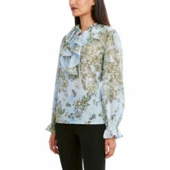 Top 10 🎉 BCBGMAXAZRIA 👩 Womens Metallic Floral Blouse 🥰 -Bcbgmaxazria Sales Store 80a460a53b074b7aa130b4696f32a8db d596868e 0846 41b3 b5a0 9b381880635e 1080x