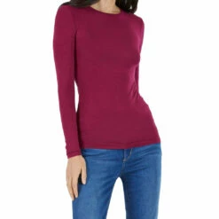 Discount ๐ BCBGMAXAZRIA ๐ฉ Womens Knit Crewneck Pullover Top ๐คฉ