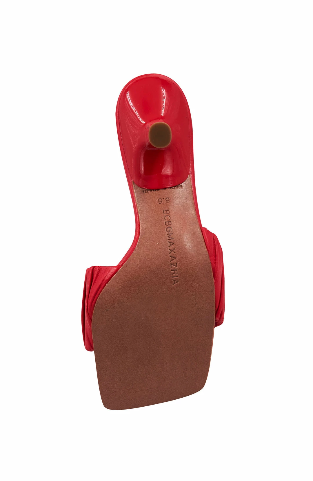 Buy 🥰 BCBGMaxazria DALLAS RED LEATHER CINCHED 🩴 SANDAL HEEL for 👩 women 🤩 8 Buy 🥰 BCBGMaxazria DALLAS RED LEATHER CINCHED 🩴 SANDAL HEEL for 👩 women 🤩 - Image 6