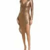 Promo 🌟 BCBGMAXAZRIA Asymmetrical Sequin 👗 Dress for 👩 women ❤️