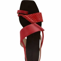 Brand new 🎉 BCBGMaxazria MARLIN VERMELHO LEATHER FLAT 🩴 SANDAL for 👩 women 🎁 -Bcbgmaxazria Sales Store 8f685a0f7374439d8ca7fe2de8c58abd 1080x