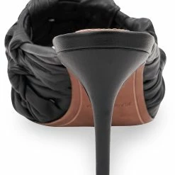 Cheap 👍 BCBGMaxazria DORI BLACK KNOTTED LEATHER 🩴 SANDAL HEEL for 👩 women 🎉 -Bcbgmaxazria Sales Store 9a62e5e99b5a40e99340a244c163f204 1080x