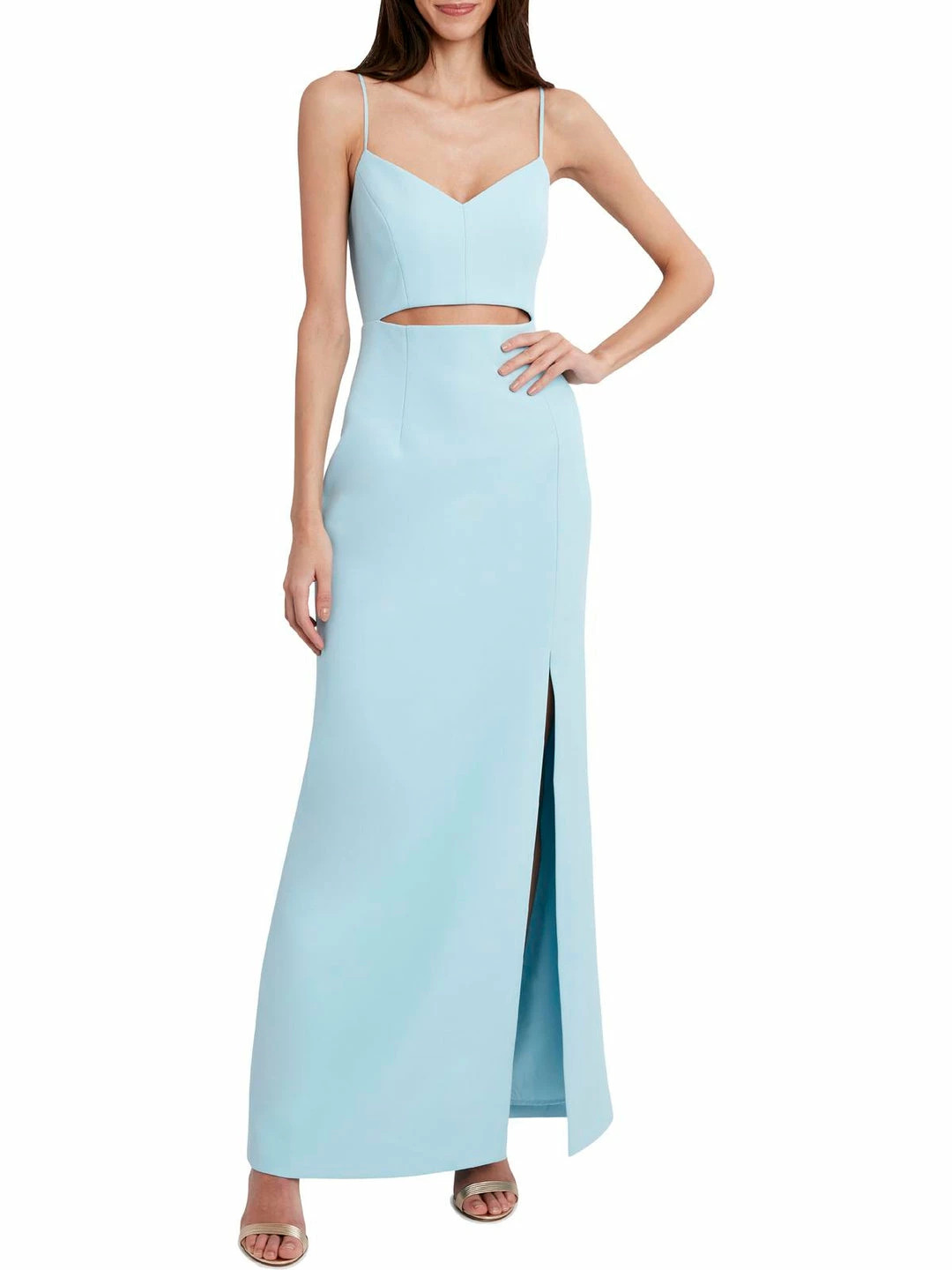 Promo ๐งจ BCBGMAXAZRIA ๐ฉ Womens Crepe Cut Out Evening ๐ Dress ๐ 3 Promo ๐งจ BCBGMAXAZRIA ๐ฉ Womens Crepe Cut Out Evening ๐ Dress ๐