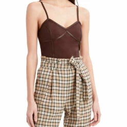 Cheapest ๐ BCBGMAXAZRIA ๐ฉ Womens Cami Sleeveless Crop Top ๐