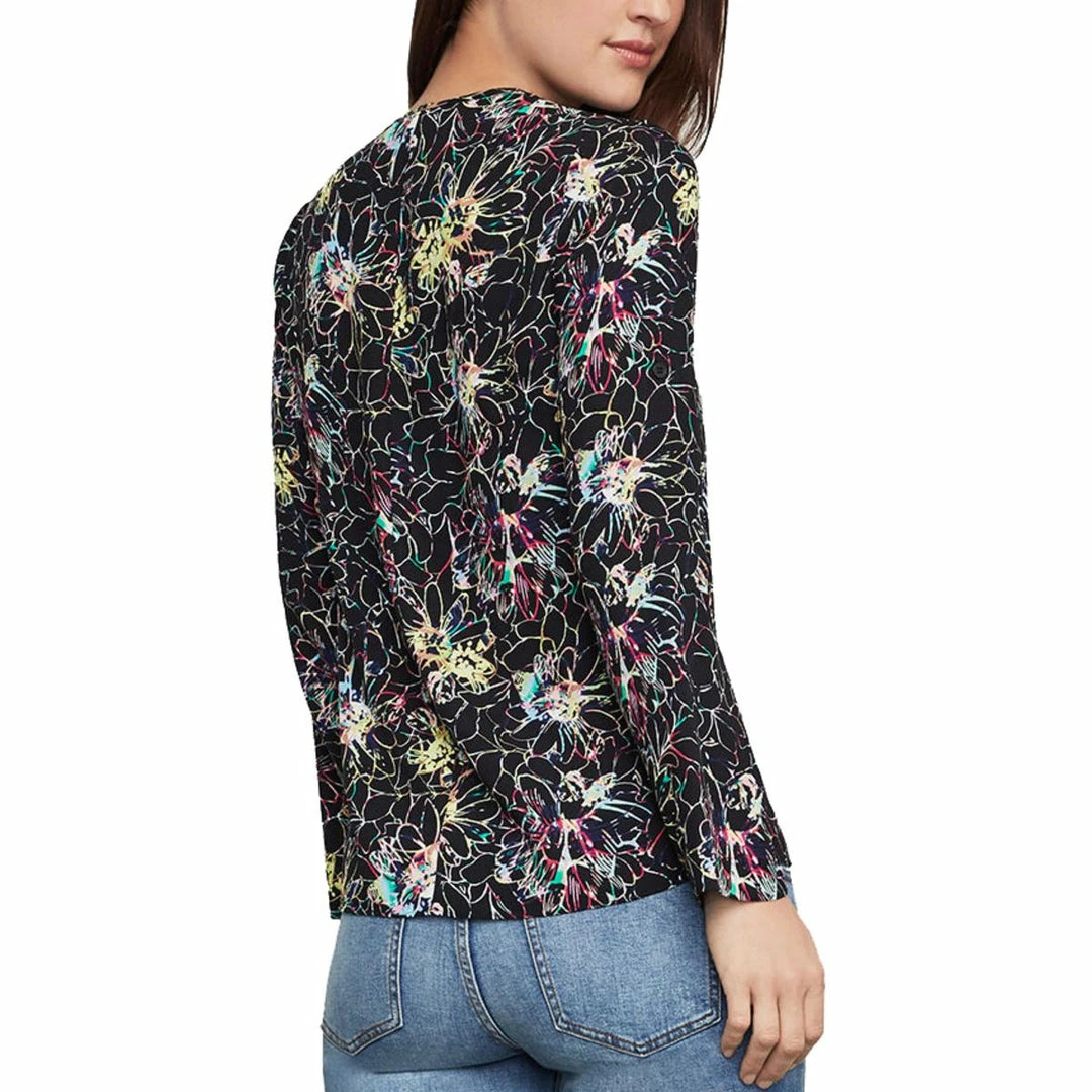 Outlet ๐ BCBGMAXAZRIA ๐ฉ Womens Woven Printed Blouse โญ 4 Outlet ๐ BCBGMAXAZRIA ๐ฉ Womens Woven Printed Blouse โญ - Image 2