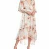Brand new 🛒 BCBGMAXAZRIA High-Low Midi 👗 Dress for 👩 women ⭐